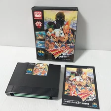 World Heroes 2 JET NEO GEO AES ORIGINAL w/ case instructions Tested Import Japan