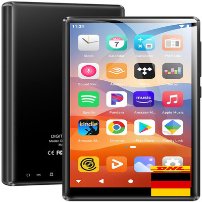 5-Zoll-Touchscreen MP3-Player | 96GB Speicher | Bluetooth 5.0 Streaming