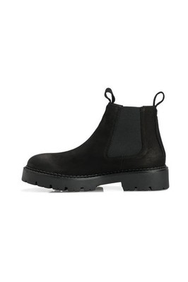 Tommy Jeans-Hilfiger Chelsea Boot Black Elastic Sided Size US 9 -26 Cm  Unisex