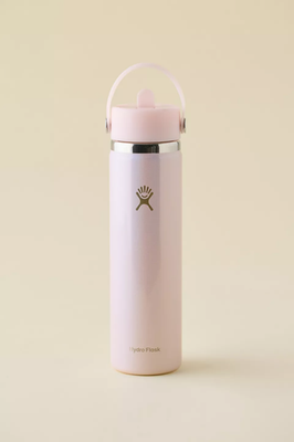 #ad #ad SALE Hydro Flask Glimmer Wide Mouth Flex Straw 24 oz Water Bottle Pink $29.99