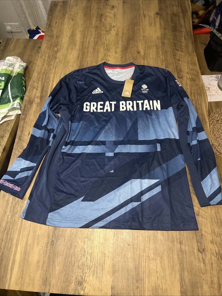 Maillot Officiel Adidas Team GB Londres 2012 - Taille XL Rare - Occasion
