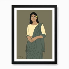 Kathgulap - Robin Fadel (2024) Kunst P gerahmt Wandbild Poster Leinwanddruck Bild