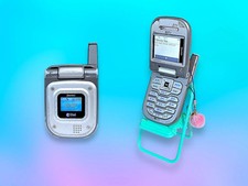 Vintage Y2K Pantech Camera Flip Cell Phone.Works Rare 