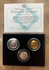 1964 Kennedy Half Dollar U.S. Coins Set of 3 90% Silver 105730