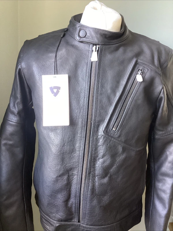 REV'IT! Huxley Leather Classic Heritage 52 Black, photo 6 of 8