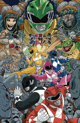Mighty Morphin Power Rangers Rita's Rewind #1 1:15 Cvr E Lawrence Virgin Var NEW