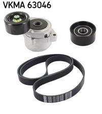 Keilrippenriemensatz SKF VKMA 63046 HONDA CR-V III (RE_)