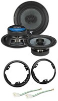 Hifonics 2-Wege 200Watt 16,5Cm Lautsprecher FüR Ford S-Max Galaxy TüR Front Heck