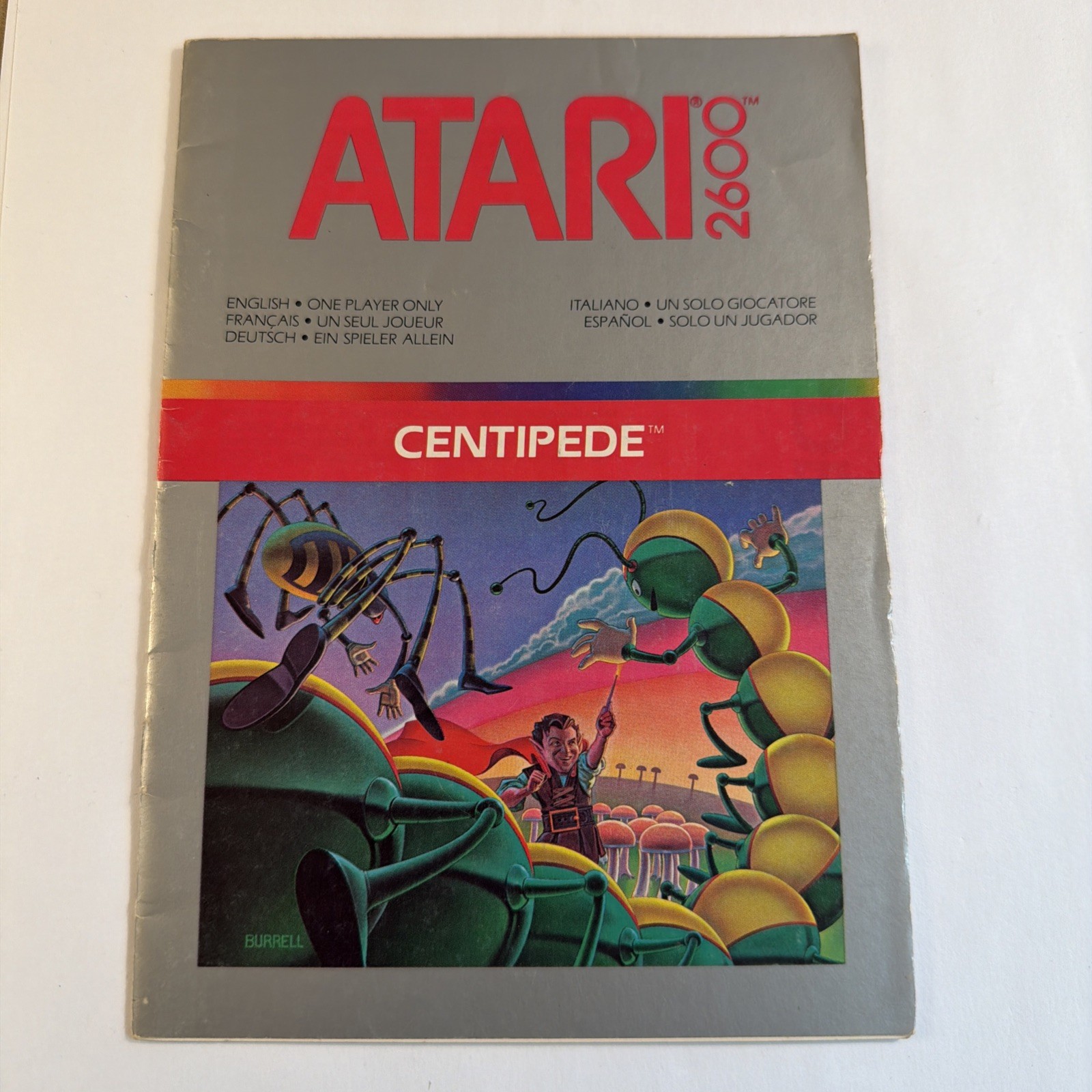 NOTICE ATARI 2600 - centipede
