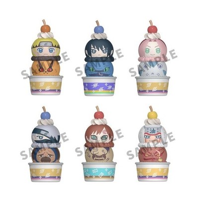 Tsumichen ice cream Mascot NARUTO Shippuden (BOX) 75mm PVC figure