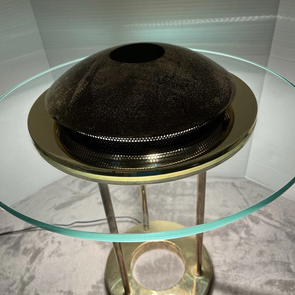 Vintage 1980s Robert Sonneman for George Kovacs Saturn Dimmable Desk Lamp - Image 2 of 4