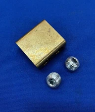 Tweco 104 Mig gun Brass Block Gun End Piece Brass 2040-2104 no copper piece