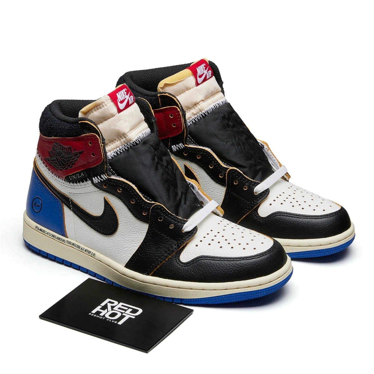 Preços baixos em Fragment Design x Union LA x Air Jordan 1 Retro