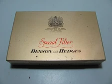 Vintage Benson and Hedges Special Filter 50 Cigarette Empty Tin Good Condition