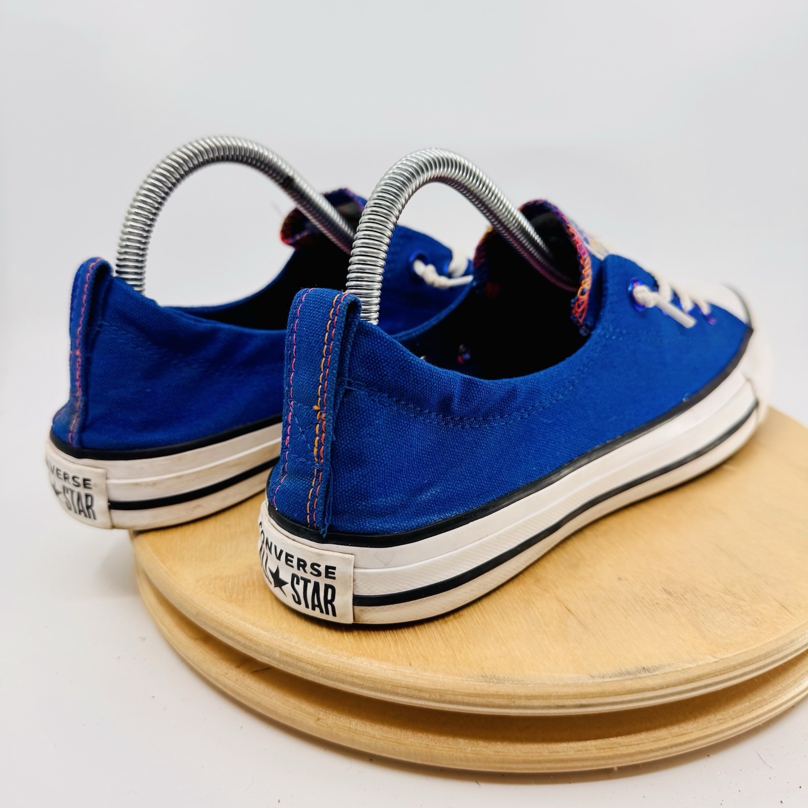 Converse CTAS Shoreline Women’s 9 royal blue Slip On Sneakers Chuck Taylor thumbnail 5