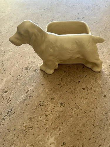 Vintage Shawnee USA Spaniel Small Planter