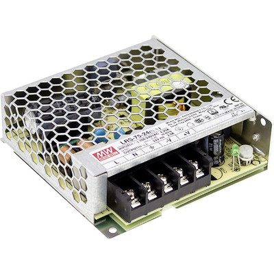 MW Mean Well LRS-75-24 Schaltnetzteil 24 V/DC 3.2 A 76.8 W