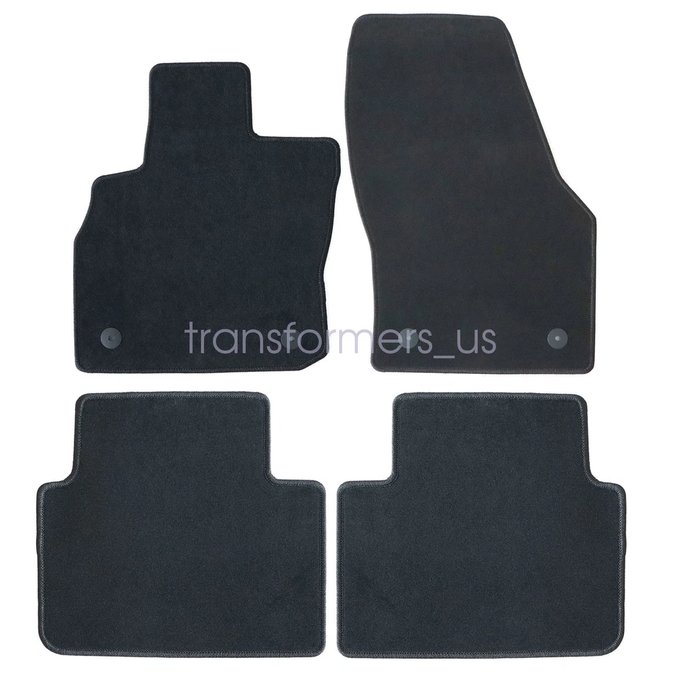 Alfombrillas alfombrillas negras para Audi Q3 2019 2020 2021 2023 2024 2025 Foto 3 de 4