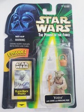 Yoda - 1998 Star Wars Power of The Force Flashback Photo Figure Cane Boiling Pot