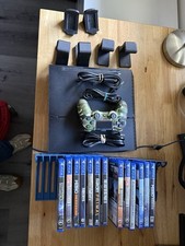 Sony PlayStation 4 PS4 Black System New Camo controller  13 Games Battlefield