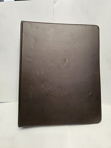 Index of Orvis Fly Patterns & 2 Supplements by John Harder Fly Fishing 1978 good