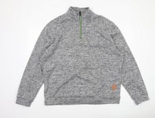 Mens UK Size M SIIMHWRSS Grey Pullover Sweatshirt