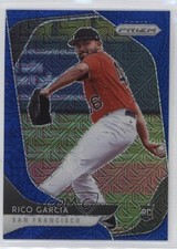 2020 Panini Prizm Tier II Blue Mojo Prizm 122/175 Rico Garcia #156 0b0