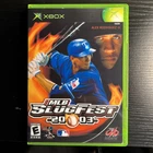 Microsoft Xbox MLB SlugFest 2003 Game No Manual Near Mint Disc reprinted cover
