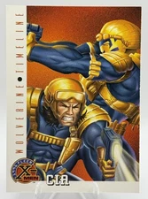 CIA #81 Wolverine Timeline 1996 Fleer Marvel X-Men TCG