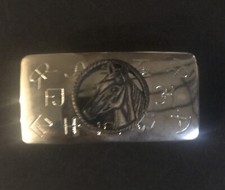 Chambers Metal Horse Head Belt Buckle