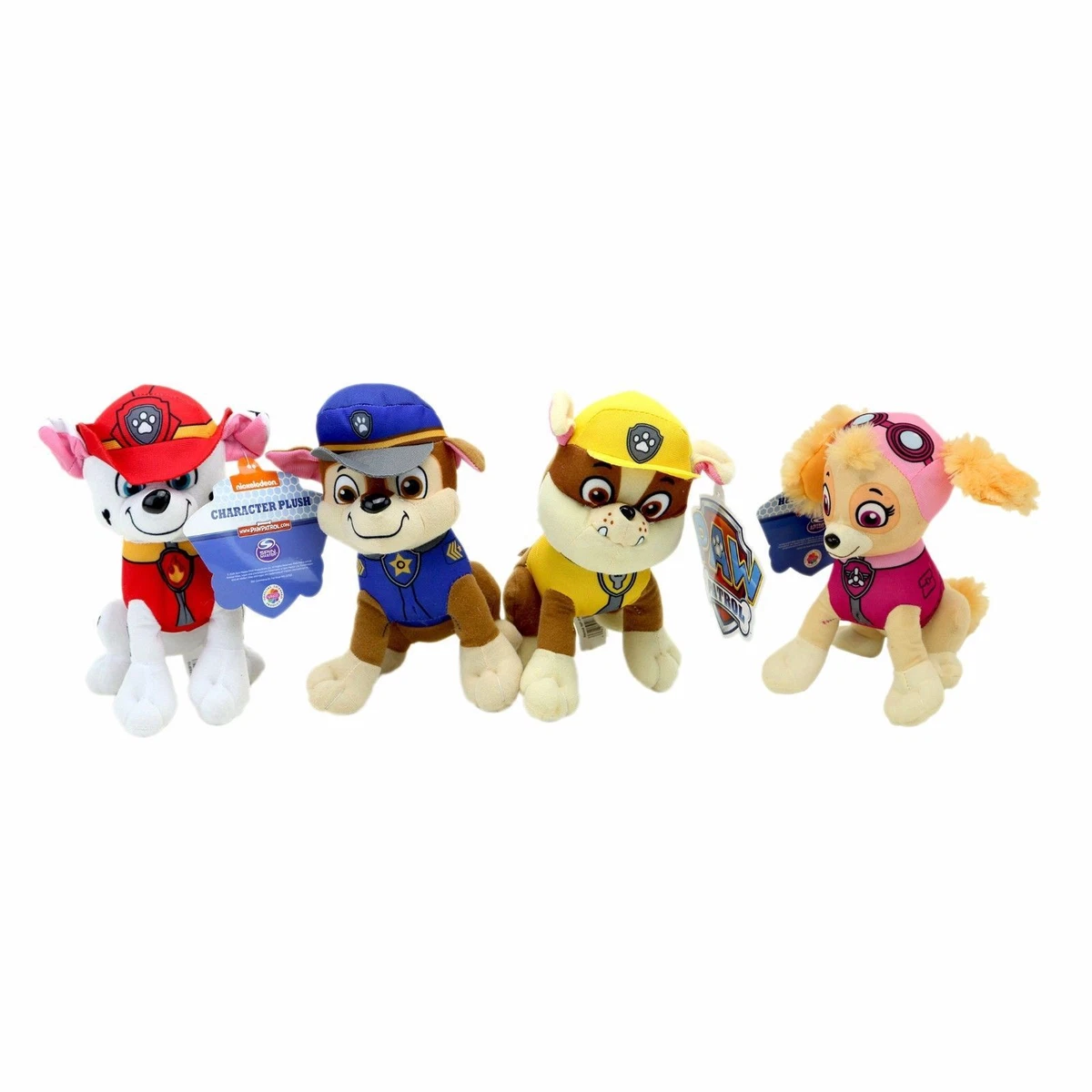 Paw patrol on sale plush toy set