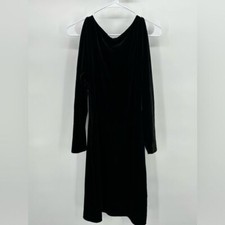 Lauren Ralph Lauren | Women’s 6 Black Velvet Midi Dress