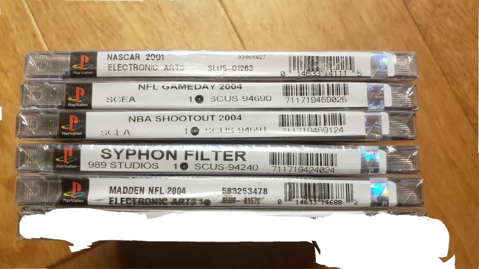 ¡SELLADO! Madden 2004, NBA Shooutout 2004, filtro Syphon y más lote de juegos Ps1 (5) Foto 3 de 4