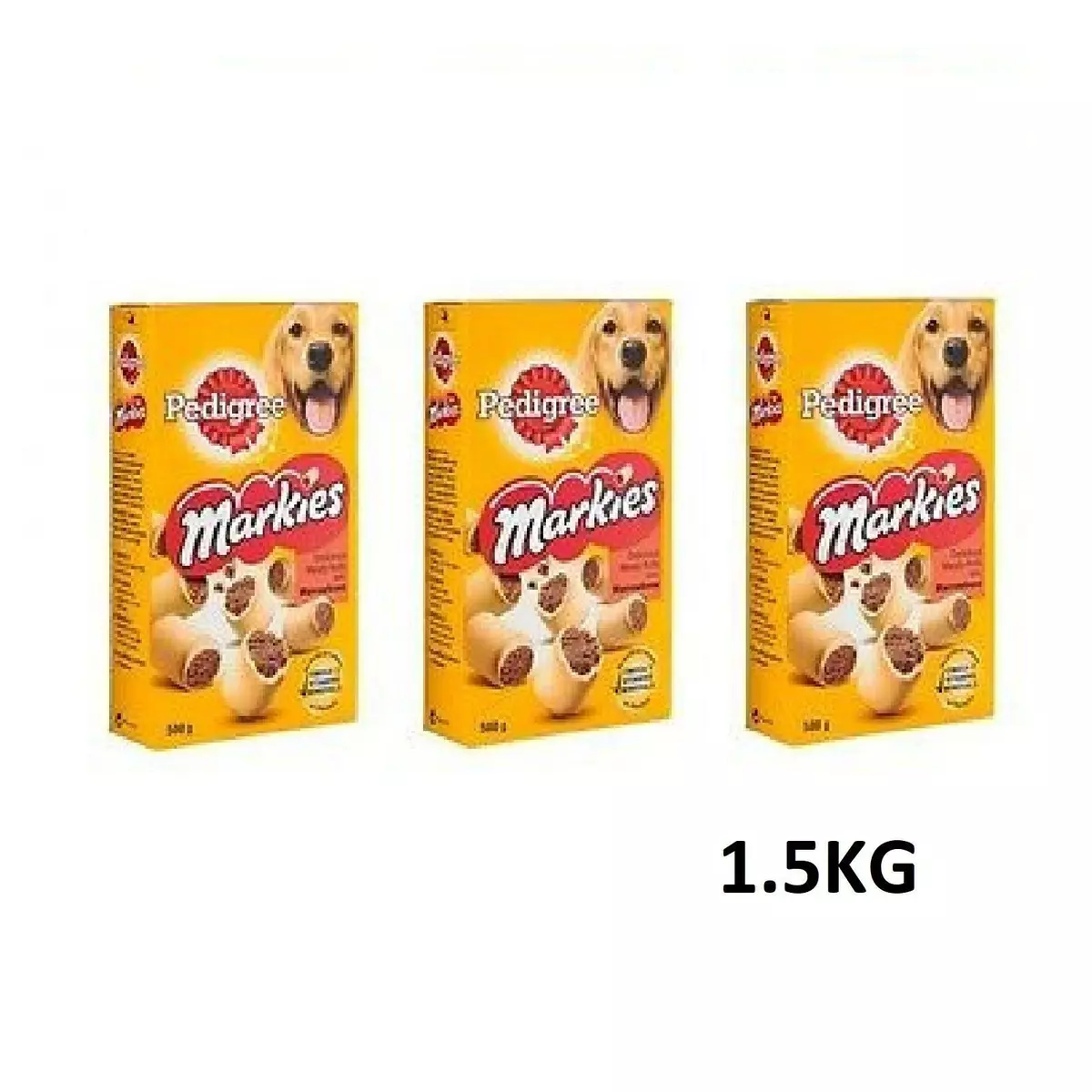 PEDIGREE Markies Original 1.5KG Dog Treats Biscuits Marrowbone