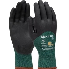 9 Pair PIP 34-8753 MaxiFlex Cut Resistant Nitrile Coated Gloves XS