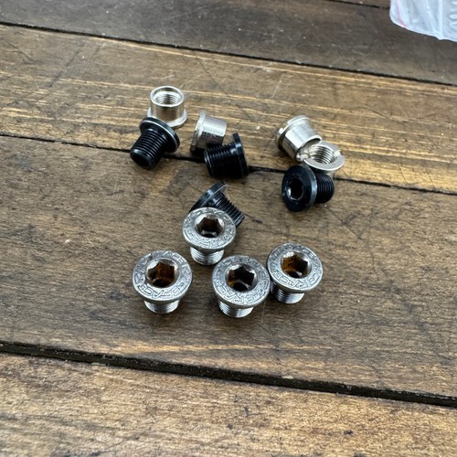 Vintage Race Face Chainring Bolt Screw Nut Lot 4 Arm Raceface 90s MTB - Picture 2 of 8