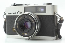   Exc 4    KONICA C35 E L EL Hexanon Rangefinder MF 35mm Film Camera From JAPAN