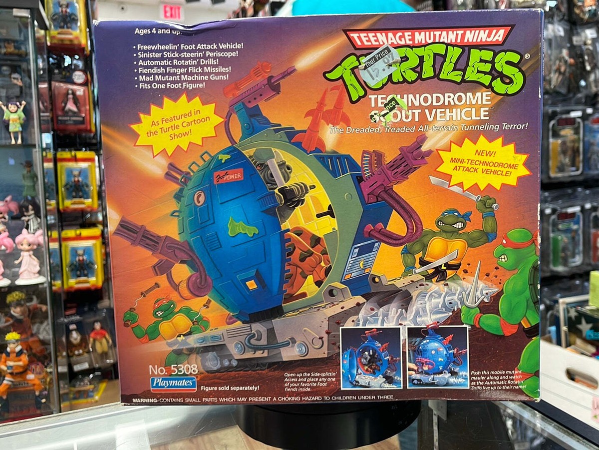値引き中　タートルズTechnodrome Scout Vehicle Technodrome Scout Vehicle 5308 SEALED (Vintage TMNT Ninja