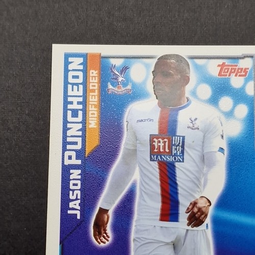 Topps Match Attax Jason Puncheon 425 Away Kit 2015/2016 Crystal Palace - Imagen 7 de 15