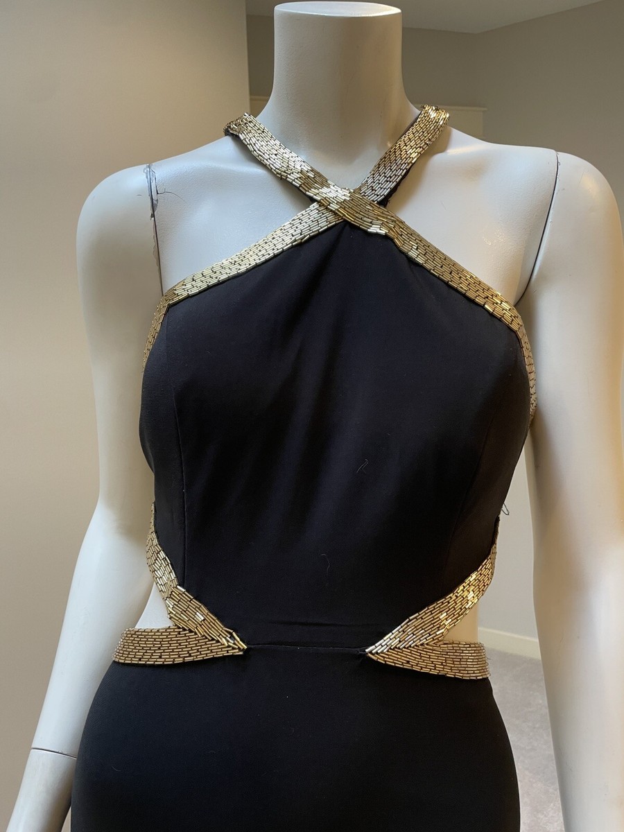 forever unique black and gold dress Little black dresses Forever Unique
