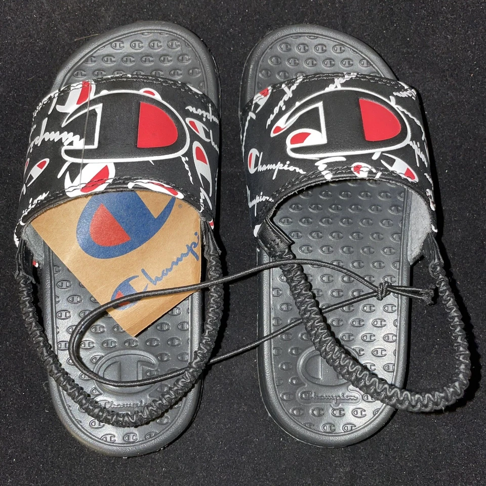 Champion Super Slides Warped CP1088T niño pequeño NUEVO sin caja Foto 2 de 4