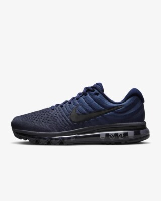 Nike Air Max 2017 Men's Size 11 Binary Blue Running Shoes Sneakers 849559-405