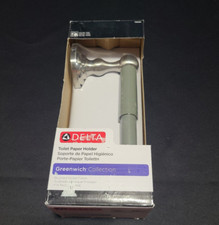 Delta Greenwich 138281 Toilet Paper Holder in Brushed Nickel