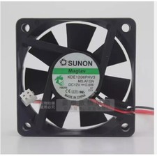SUNON KDE1206PHV3 6015 DC12V 0.6W 6CM 2-Pin Silent Cooling Fan