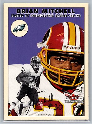 2000 Fleer Tradition #178 Brian Mitchell EAGLES