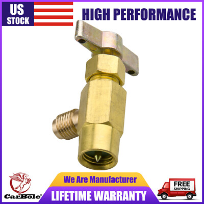 A/C Can Tap TAPPER DISPENSING VALVE 1/2'' ACME Thread Adapter BRASS Connector