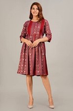 Women's Red Color Beautiful Kurti Indian Designer Party Ethnic Wear Kurti Tunic