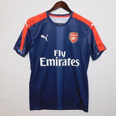 PUMA 2016/2017 Arsenal F.C. Training Soccer Football Jersey Shirt