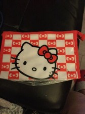 Hello Kitty Acrylic Bag 10 X 6 X 4 With Zipper
