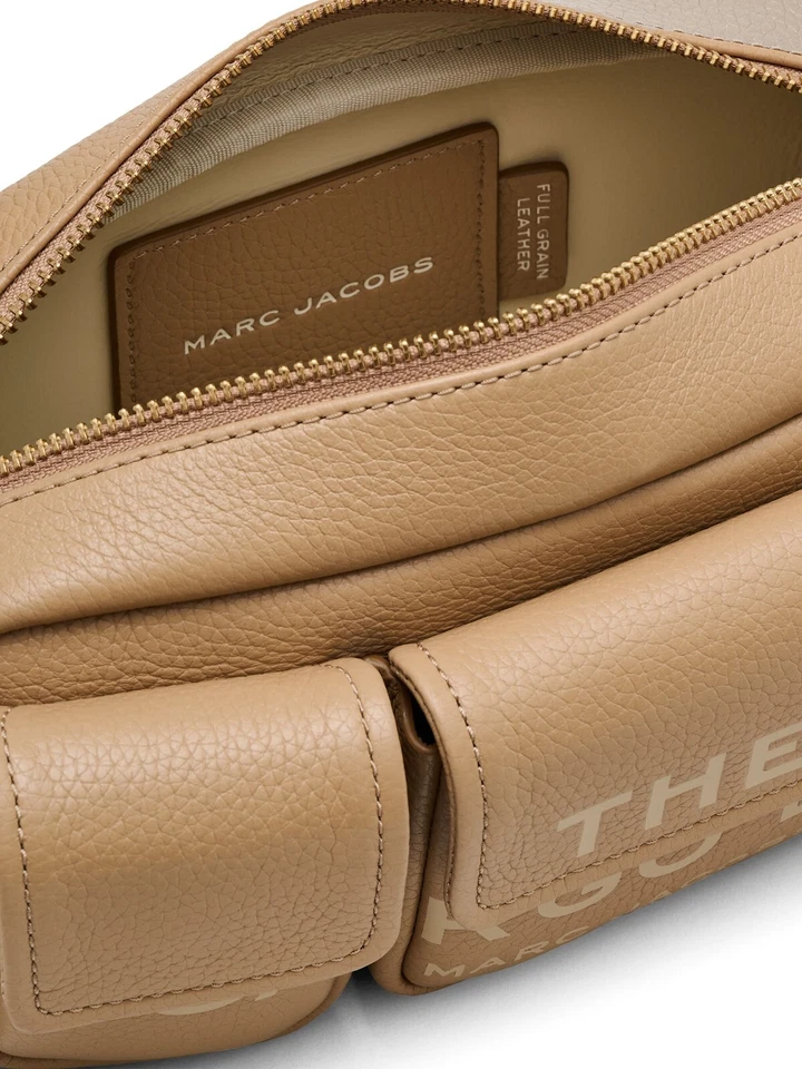 Bolso de hombro Marc Jacobs The Cargo de cuero - camel Foto 4 de 4